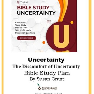 Uncertainty - Topical Bible Study Guide
