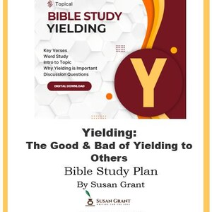 Yielding - Topical Bible Study Guide