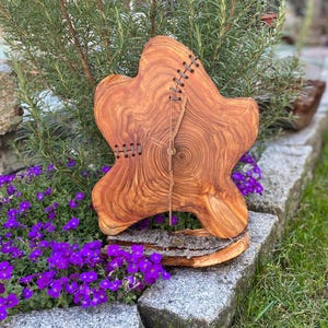 wooden wall clock