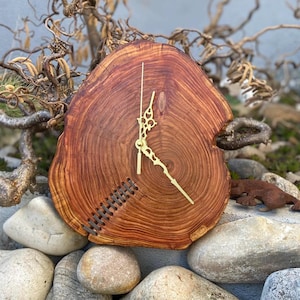 wooden wall clock