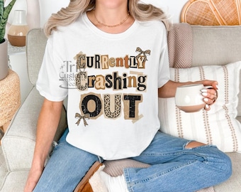 Camiseta con lazo coqueto de salud mental divertida y sarcástica con colores cómodos