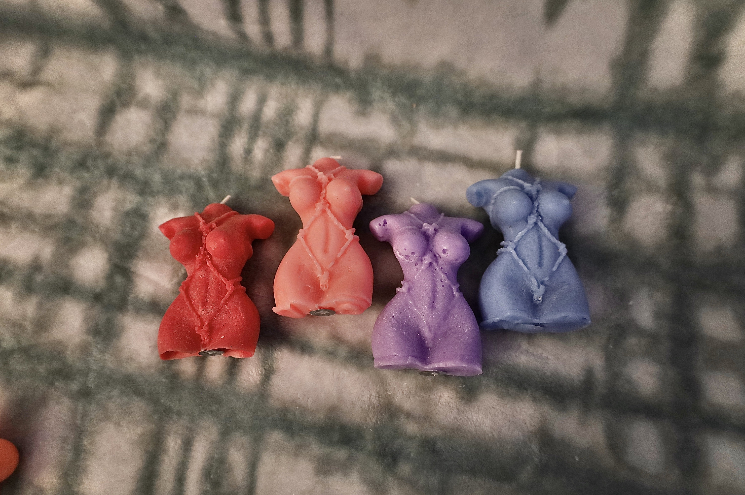 Shibari Girl Blue Soy Paraffin Blend Wax Candle Etsy