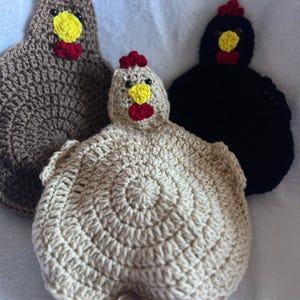 Crochet Chicken and Eggs Memory Game
