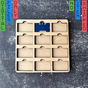 xTool F1 Hundbricka-jigg: DIY-laserskuren mall (digitala filer)