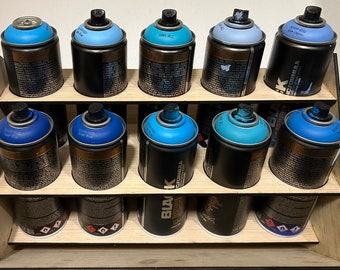 Plantilla de soporte para lata de aerosol: archivos SVG, XCS, LBRN2 (descarga digital)