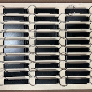Kit fai da te per apribottiglie da 50 pezzi, compatibile con la maggior parte dei laser, tagliato al laser da legno da 1/8 di pollice, include file digitali e istruzioni.