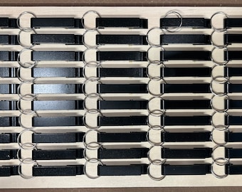 Gabarit d'ouvre-bouteille découpé au laser bricolage : modèle à 50 emplacements (fichiers numériques et instructions)