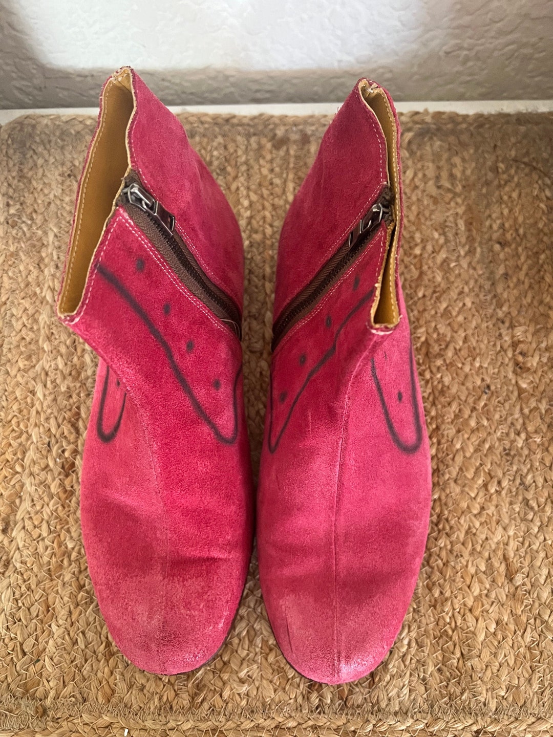 Fiera Booties in Pink