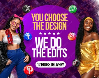 We Edit Your Canva Flyer Template, Text & Color Editing Service, 12 Hour Delivery, Personalized Flyer Edit