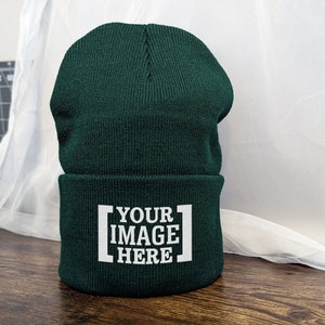 プレミアムビーニーニットキャップ、刺繍入り帽子、パーソナライズされた刺繍、カスタムロゴニット帽、会社のイメージビーニー、大量購入、ユニセックス、彼または彼女用