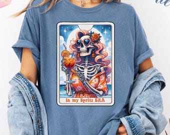 In my Spritz ERA Shirt Tarot Card Shirt Aperol Spritz Shirt Italian Cocktail Shirt Gift for Her Gift for her birthday unique Summer Shirts