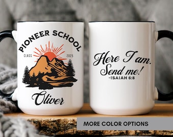 Custom Pioneer Service School Mug Pioneer Service School Gifts Mug for Student 2026 Gifts JW Baptism Gift JW Anniversary Gifts Pioneer Mug