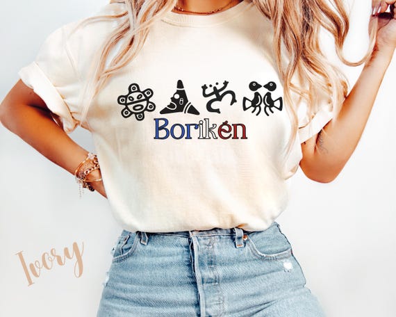 Borikén Taíno Shirt Taíno Shirts Puerto Rico Shirts Puerto Rico Tshirts Puerto Rican Shirt Boricua Taíno Shirt Indio Taino Shirt PR Shirt