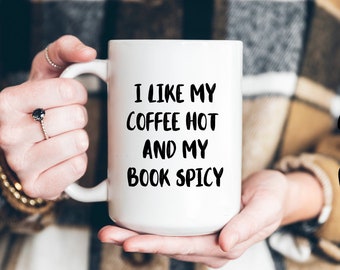 Smut Coffee Mug | Bookish Coffee Mug for Spicy Book Lover | Ceramic 15 oz Coffee Mug for Book Lover, Bookworm, Reader | Bookish Gift