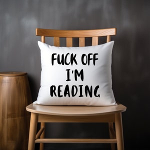 I'm Actually Not Funny I'm Just Really Mean Throw Pillow Cover –