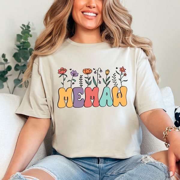 Memaw T-Shirt, Grandma Shirt, Mothers Day Shirt, Gift For Grandma , Memaw Era Shirt, Gift For Her, New Mom Gift