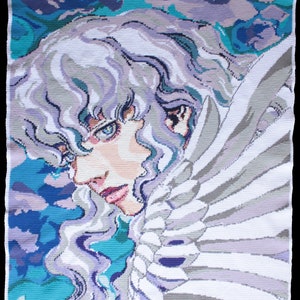 Angel Suit/ Griffith/ Berserk crochet taprestry