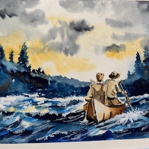 Gita in canoa