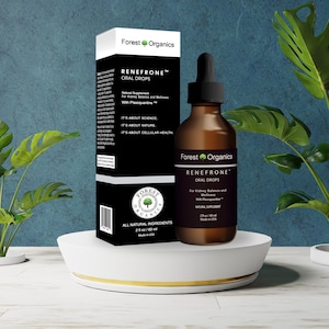 Renefrone: Optimize Kidney Health, Kidney Infection - Supplement Break Kidney Stones, Purifies Urinary Tract & CKD Natural Kidney Cleanse