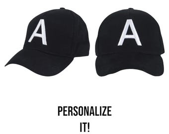 Personalized Cap - Custom Embroidered Initials, Cotton Cap, Embroidered Initials, Cap with Initials, Customized Cap, Baseball Cap, Custom