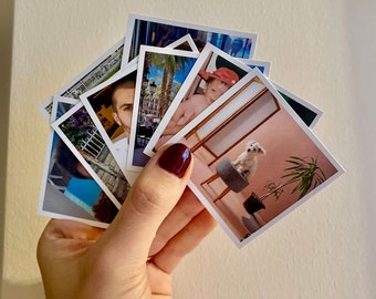 Square Mini Photo Prints: Wallet-size, Custom Prints - Etsy