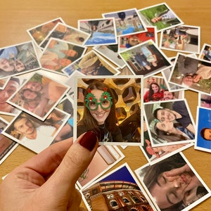 2.3 x 2.3&#39;&#39; 38 Pcs Mini Photo Prints, Mini Digital Prints, Mini Square Photo, Digital Photo Print, Mini Photo Prints, Anniversary Gifts