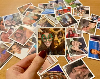 2.3 x 2.3&#39;&#39; 38 Pcs Mini Photo Prints, Mini Digital Prints, Mini Square Photo, Digital Photo Print, Mini Photo Prints, Anniversary Gifts