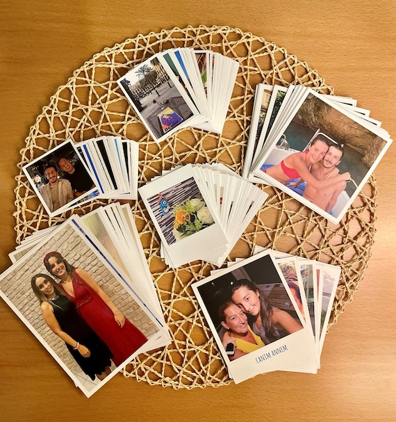 2.3 X 2.3'' 78 Pcs Mini Photo Prints, Mini Digital Prints, Mini