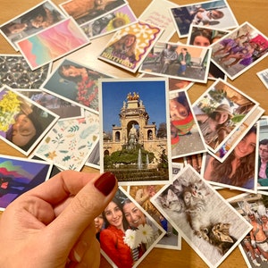 2x3&#39;&#39; 35 Pcs Mini Classic Photo Prints, Mini Digital Prints, Mini Matte Photo, Digital Photo Print, Mini Photo Prints, Anniversary Gifts