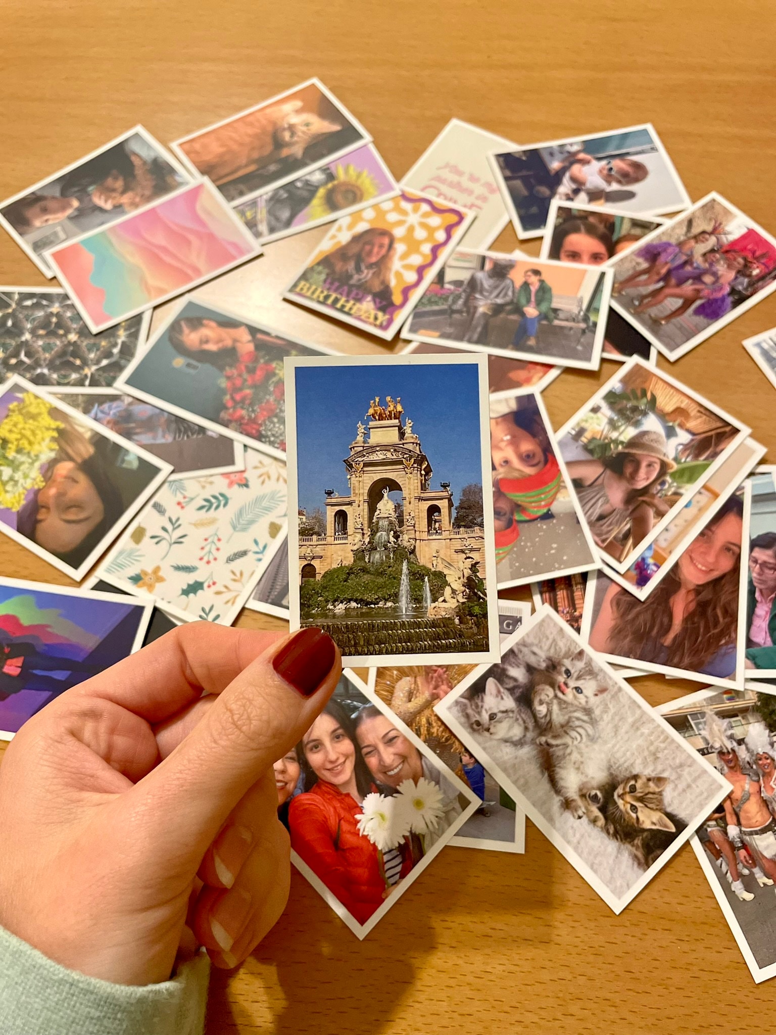 2x3'' 35 Pcs Mini Classic Photo Prints, Mini Digital Prints, Mini Matte Photo, Digital Photo Print, Mini Photo Prints, Anniversary Gifts