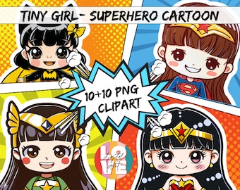 バットガール クリップアート、ステッカー、DC キャラクター、マーベル