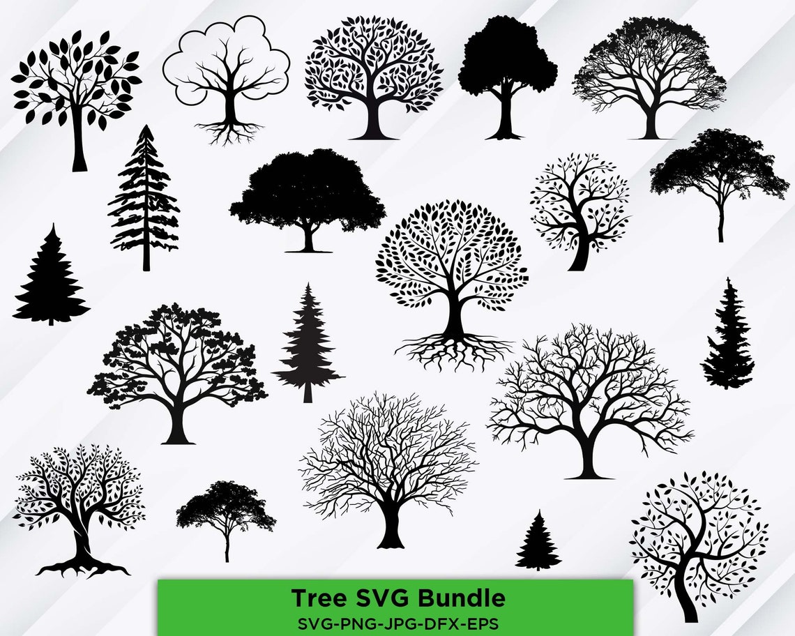 Tree Svg Bundle, Family Tree Svg Bundle, Tree Roots Svg, Our Roots SVG ...