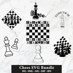 Chess SVG Bundle , Chess PNG Bundle, Chess Game Svg, Chess Figures Svg, Chess Clipart, Chess SVG Cut Files for Cricut, Chess Pieces Svg