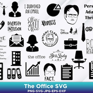 The Office SVG, The Office Svg Files for Cricut, The Office Tv Show, The Office Clipart, The Office Vector, VG for cricut, Cut files