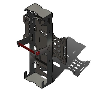 Wall Mount Molle Panel for Badlands and Pro eagle Jack Mounts (Jack Mount Sold Separately)