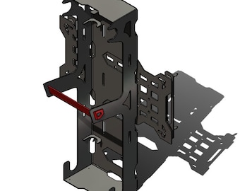Wall Mount Molle Panel for Badlands and Pro eagle Jack Mounts (Jack Mount Sold Separately)