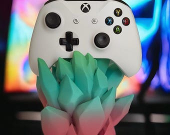 Crystal Controller Stand – For PS5 / Xbox / Nintendo Switch Pro 3D Printed
