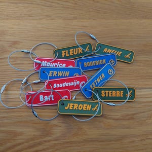 Personalisierte Sport Schlüsselbund | Rucksackanhänger, 3D gedruckte Schlüsselanhänger, Kinder Namen Tags, Sport Schlüsselanhänger, Anhänger