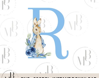 Peter Rabbit PNG | LETTER O | Clipart | Downloadable | Instant Download ...