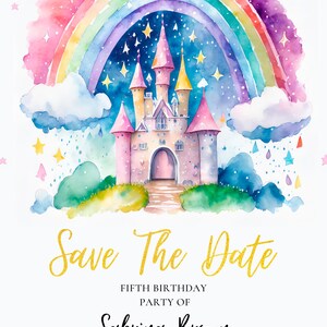 Kids birthday invitation