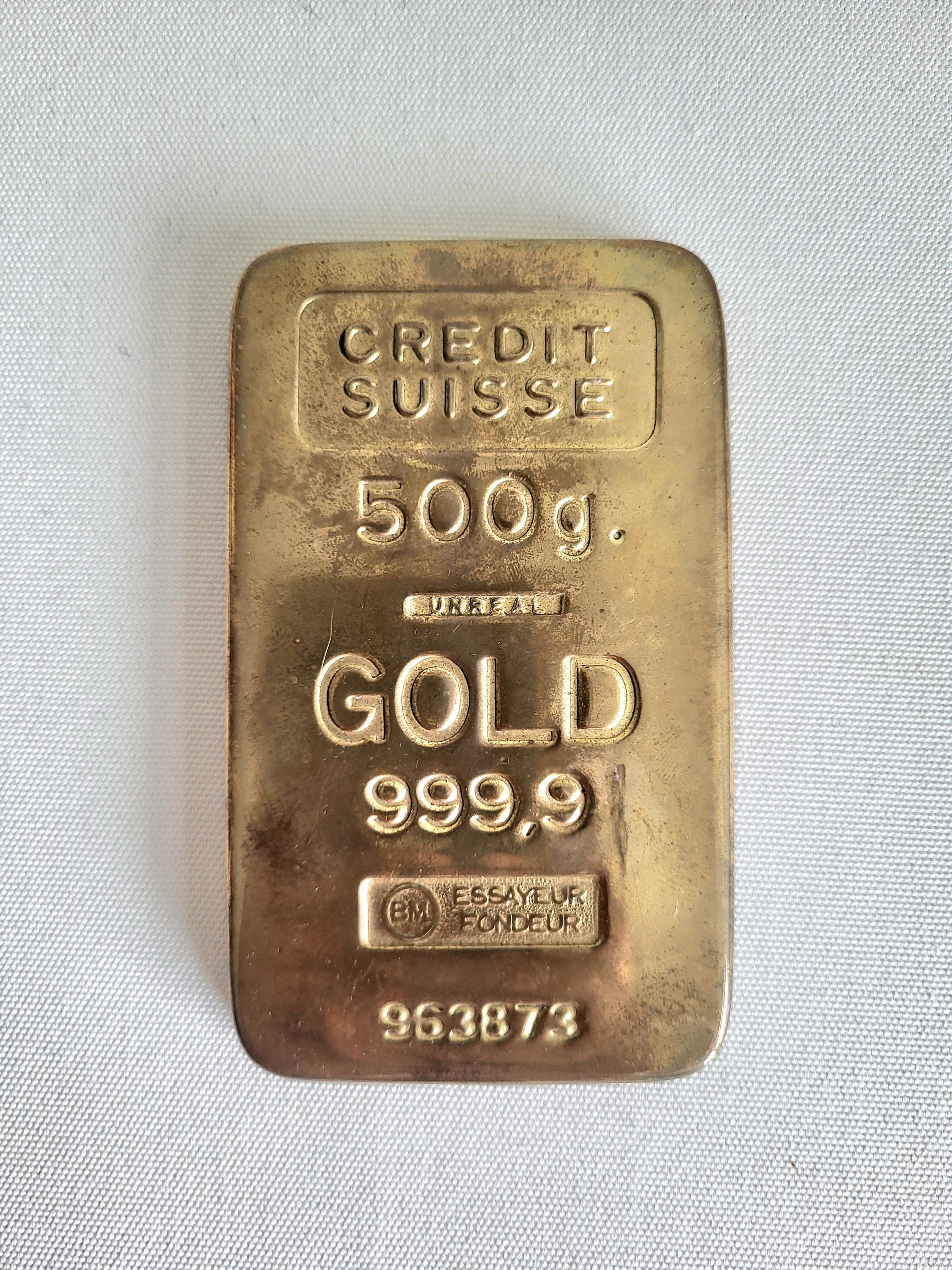 Gold Bar Paperweight - Etsy