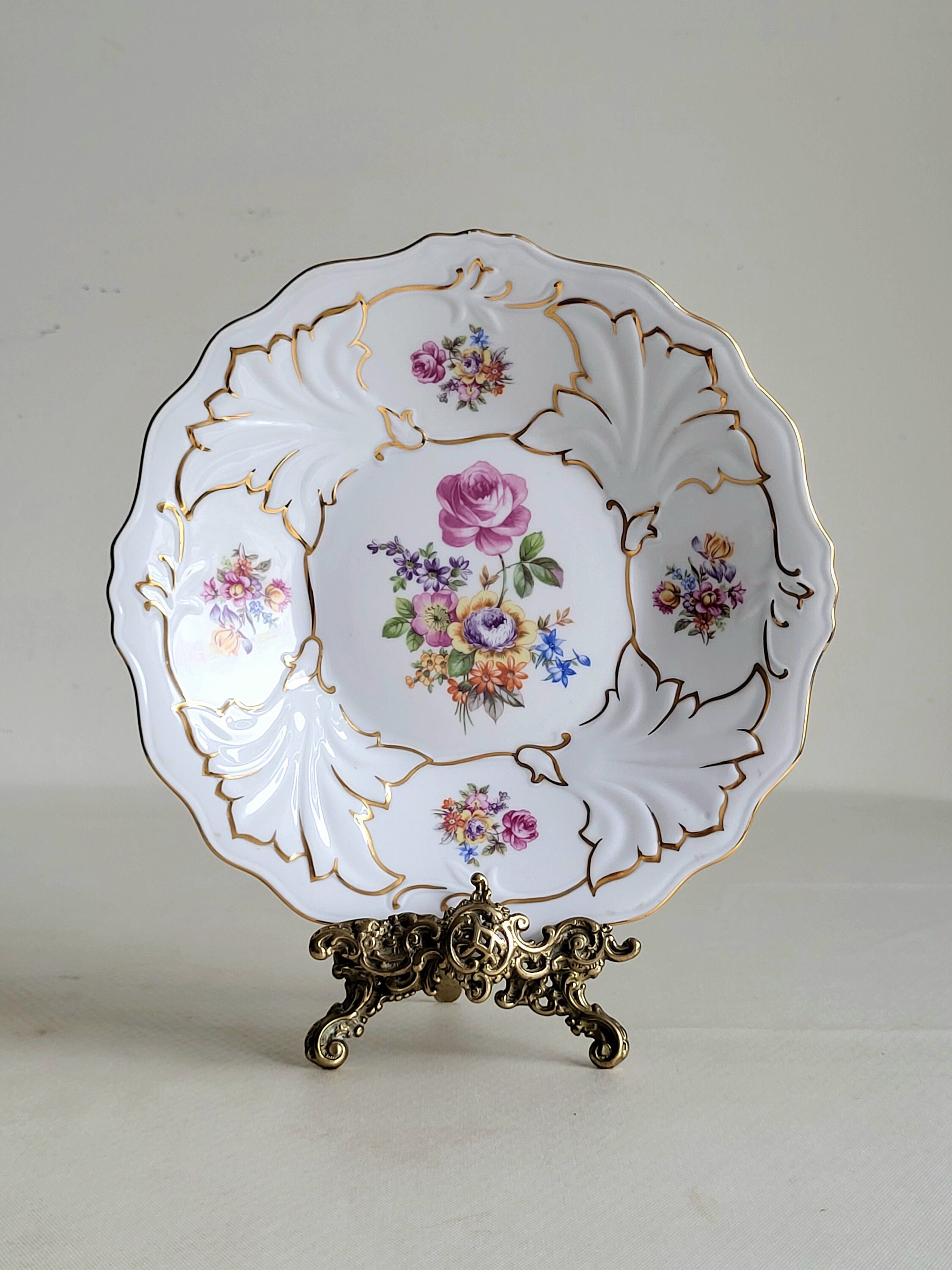 Weimar Porcelain アンティーク皿 Weimar Porcelain - Etsy