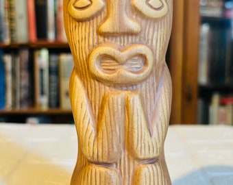 PMP Praying Tiki Mug, aka Monkey Tiki Mug, circa 1970s, Paul Marshall Products, made in Japan, Excellent Condition. Classic Collectable mug.