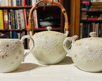 茶碗 春三花 梅桃桜 工芸品