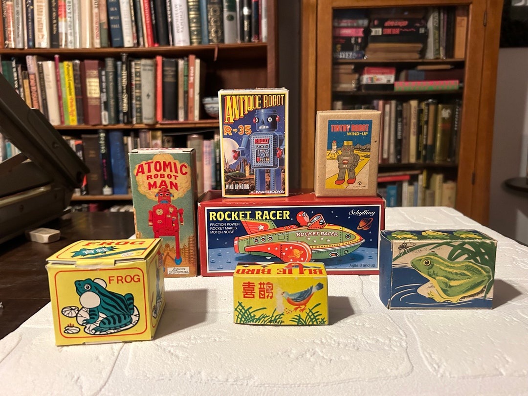 Vintage Toy Boxesempty. These Toys Were Purchased in the Late 1980's