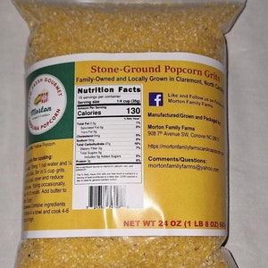 Stone-Ground Popcorn Grits