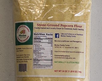 Stone-Ground Popcorn Flour