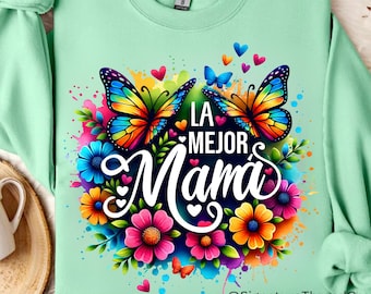 La belle maman png, La belle maman png, Jour de la mère, Fête des mères espagnole, La Madre, Meilleure maman de tous les temps png, Boho Mama png, Floral Mama Png