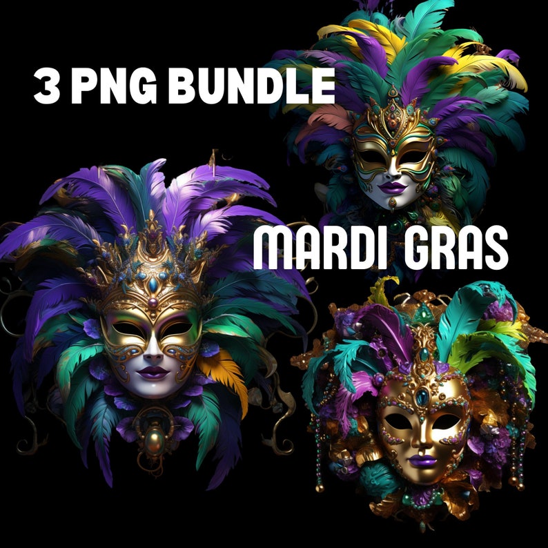 sparkly mardi gras mask