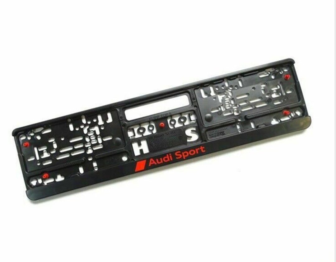 Genuine Audi Number Plate Holder Etsy Canada